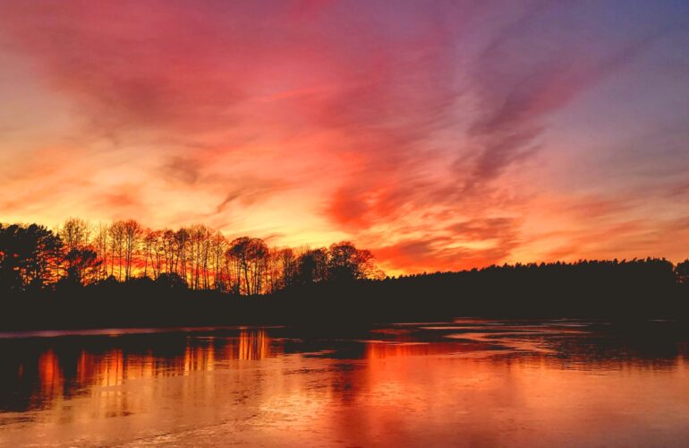 Relaks nad jeziorem w Puszczy Augustowskiej